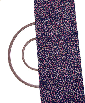 Floral Print Pink Color Printed Georgette Fabric